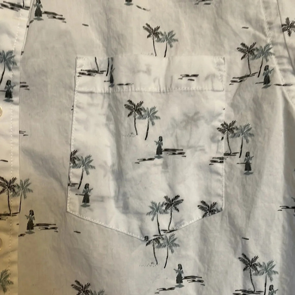 Goodthreads short sleeve button down shirt size medium - Picture 3 of 4